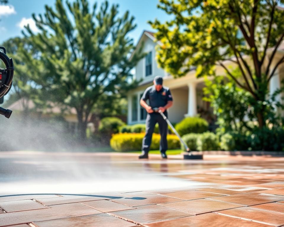 timber deck pressure washing Acworth